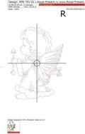 Valentines Angels RedWork Set