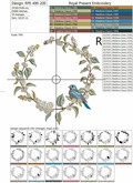 Snowberry round wreath - 2 sizes