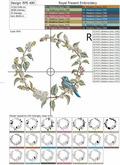 Snowberry round wreath - 2 sizes