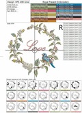 Snowberry round wreath - 2 sizes