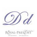 Machine embroidery design The letter D