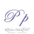 Machine embroidery design The letter P