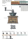 Manual Coffee Grinder - 3 sizes
