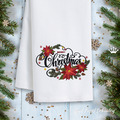 Merry Christmas Festive Machine embroidery design - 6 sizes