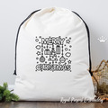 Merry Christmas block for a quilt Machine embroidery design - 4 sizes