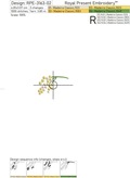 Mimosa set of Machine Embroidery Designs - 4 sizes