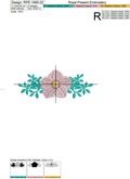Mini Floral Borders Machine Embroidery Designs - 3 sizes