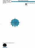 Mini Seashells Machine Embroidery Designs