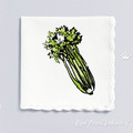 Mini Zucchini, Asparagus, Celery, Sorrel Machine Embroidery Designs - 5 sizes