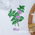 Mint Machine Embroidery Design - 2 sizes