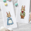 Mom and Papa Bunnies Two Designs - 4 sizes