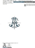 Monogram AF-FA - 2 sizes