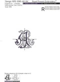 Monogram AR-RA - 2 sizes