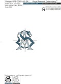 Monogram AS-SA - 4 sizes