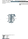 Monogram BF-FB - 2 sizes