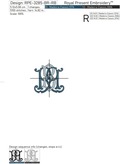 Monogram BR-RB - 4 sizes