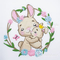 Mother Bunny with Baby Bunny - 5 sizes