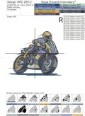 Moto biker - 3 sizes