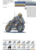Moto biker - 3 sizes