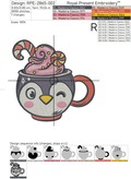 Mug Penguin with Lollipop - 5 sizes