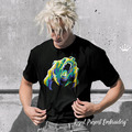 Multi-colored Bear Machine Embroidery Design - 5 sizes