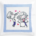 Musicians in love Machine Embroidery Designs - 5 sizes