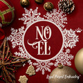NOEL Snowflake Frame - 4 sizes