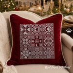Noel Quilt Blocks – Cross-Stitch Machine Embroidery Designs - 2 sizes