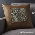 Norwegian Ornaments Cross-stitch Embroidery Designs - 4 sizes