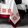Norwegian Snowflake Cross-stitch Embroidery Design - 4 sizes