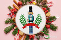 Nutcracker Warrior Machine Embroidery Design - 5 sizes