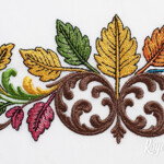 Baroque Foliage Border - 4 sizes
