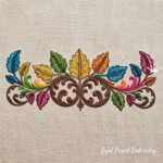 Baroque Foliage Border - 4 sizes
