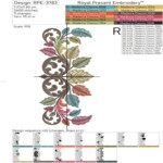 Baroque Foliage Border - 4 sizes