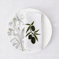 Olives Machine Embroidery Design - 3 sizes