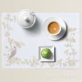 Oriental Corner Machine Embroidery Designs with Bird - 3 sizes