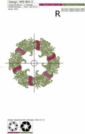 Ornamental Christmas Wreath - 3 sizes