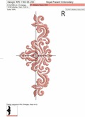 Ornamental Damask Border - 3 sizes