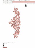 Ornamental Damask Border - 3 sizes