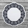 Ornamental Large placemat ITH - 5 sizes