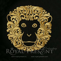 Ornamental Machine Embroidery Designs Monkey