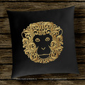 Ornamental Machine Embroidery Designs Monkey