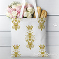 Ornamental Queen Bee Embroidery Design - 5 sizes