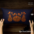 Ornate Autumn Pumpkin Machine Embroidery Design - 5 sizes