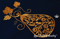 Ornate Autumn Pumpkin Machine Embroidery Design - 5 sizes