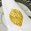 Ornate Machine Embroidery Design Lemon