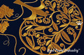 Ornate Pumpkin Machine Embroidery Design - 5 sizes