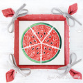 Ornate Watermelon Machine Embroidery Design - 4 sizes