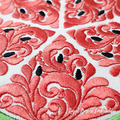 Ornate Watermelon Machine Embroidery Design - 4 sizes