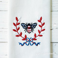 Patriotic bee with wreath - 3 sizes